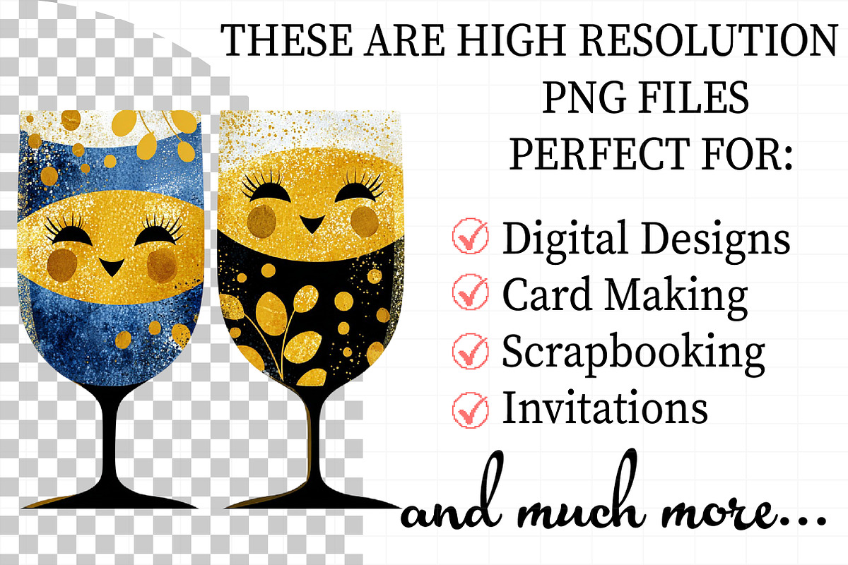Cute New Year Clipart, an Illustration by Daily.Designs (Photo 2 of 5)