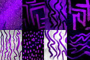Purple Paradise Pattern Textures, a Pattern Graphic by Designbase (Thumbnail 2 of 4)
