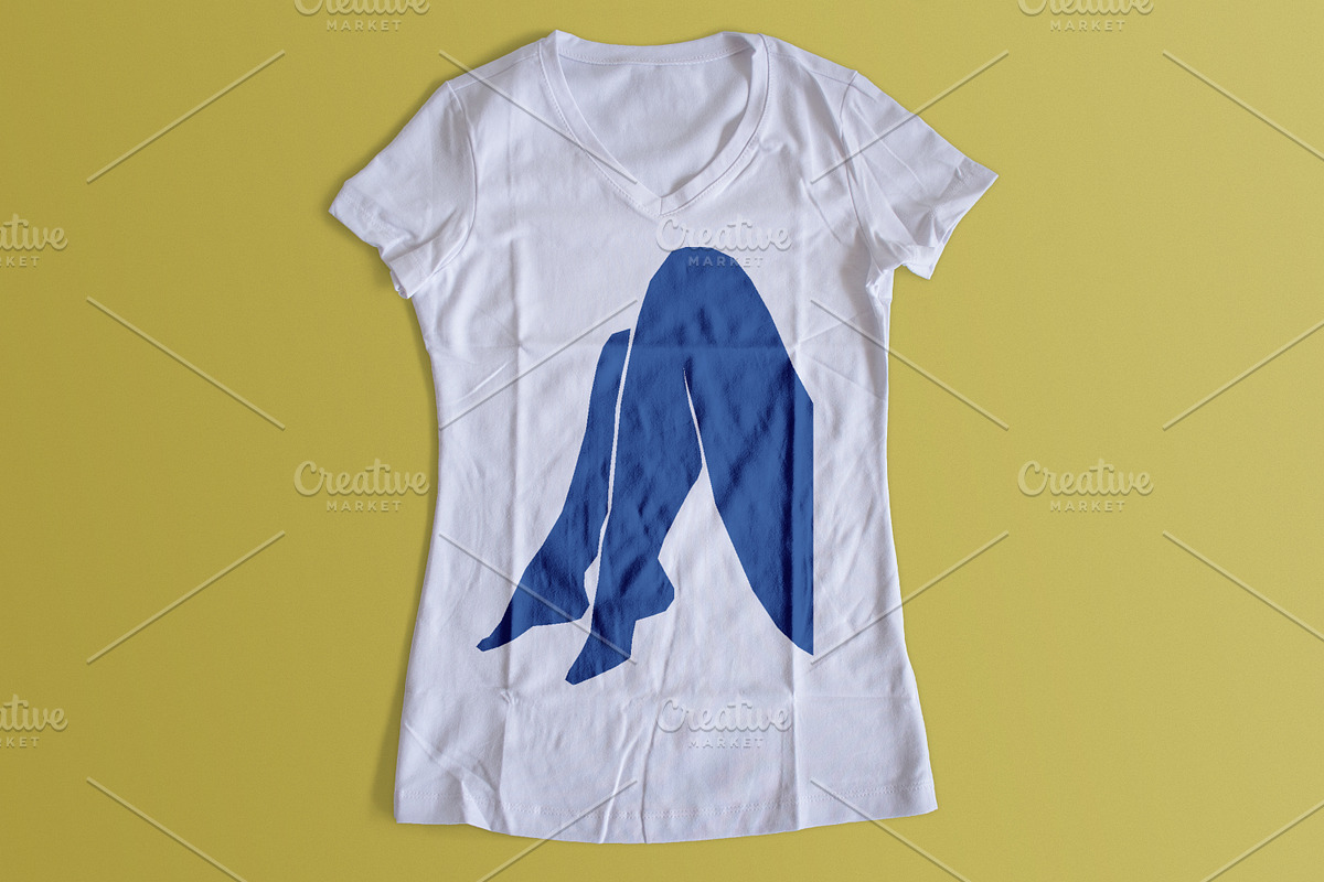 Abstract Female Figure Wall Art, a Background Graphic by C Design Studio (Photo 12 of 12)