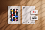Shadow Overlay Stationery Mockups, a Product Mockup by Design Squad (Thumbnail 3 of 7)