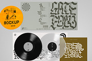 Flat Gatefold Vinyl Mockup Pack, a Packaging Mockup by Glue Lab (Thumbnail 1 of 6)
