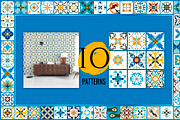 Mediterranean TILE Bundle 100+, a Pattern Graphic by DeMih (Thumbnail 5 of 7)