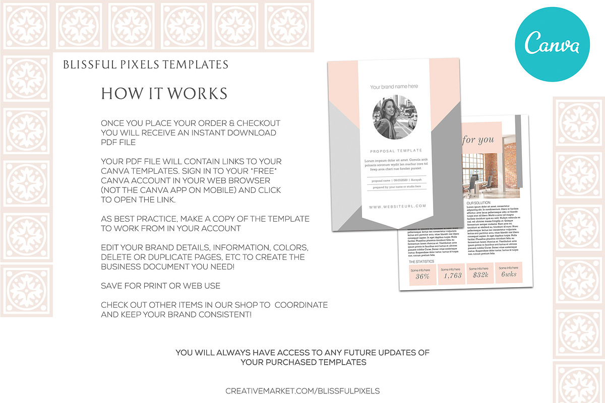 Surayah - Business Proposal Template, a Brochure Template by Blissful Pixels (Photo 4 of 4)