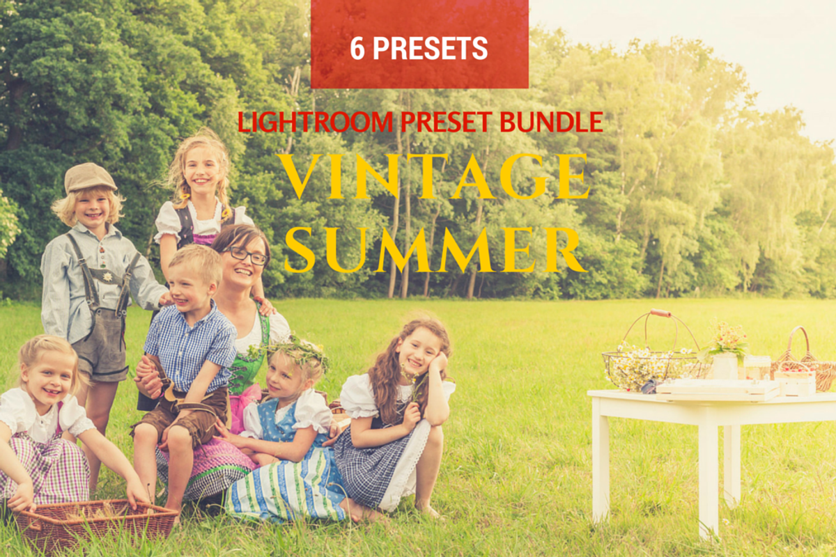 6 Summer Vintage Lightroom Presets, a Plug-in Add-On by Jana Mänz Photography (Photo 1 of 5)