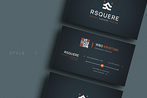 Stylish Modern Business Card - V.39