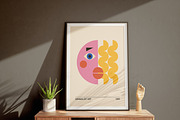 16 Abstract Eyes Printable Wall Art, a Background Graphic by C Design Studio (Thumbnail 16 of 18)