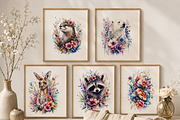 Floral animal clipart, an Object Illustration by HeavensStar (Thumbnail 7 of 7)