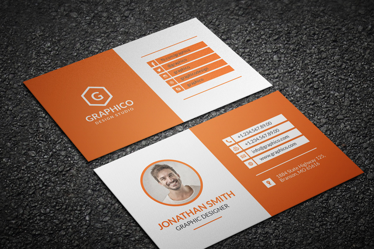 Creative Corporate Business Card-25, a Business Card Template by ND Design (Photo 3 of 5)