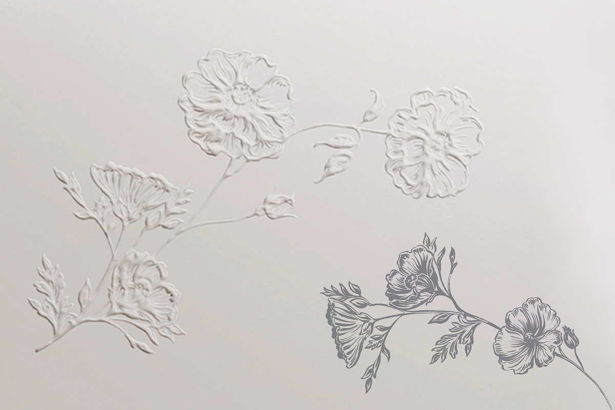 Line Art Flowers vector collection, a Decorative Illustration by Sensual Art (Photo 5 of 10)