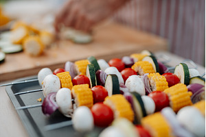 Close up of family preparing food, a Person Photo by HalfPoint