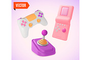 3d Video and Game Retro Device, an Object Graphic by 35lab (Thumbnail 3 of 3)