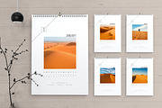 Minimal Yearly Calendar Template, a Stationery Template by MightyDesign (Thumbnail 1 of 6)