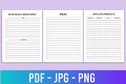 2025-2026 Side Hustle Planner, a Print Template by Designmela01 (Thumbnail 3 of 4)