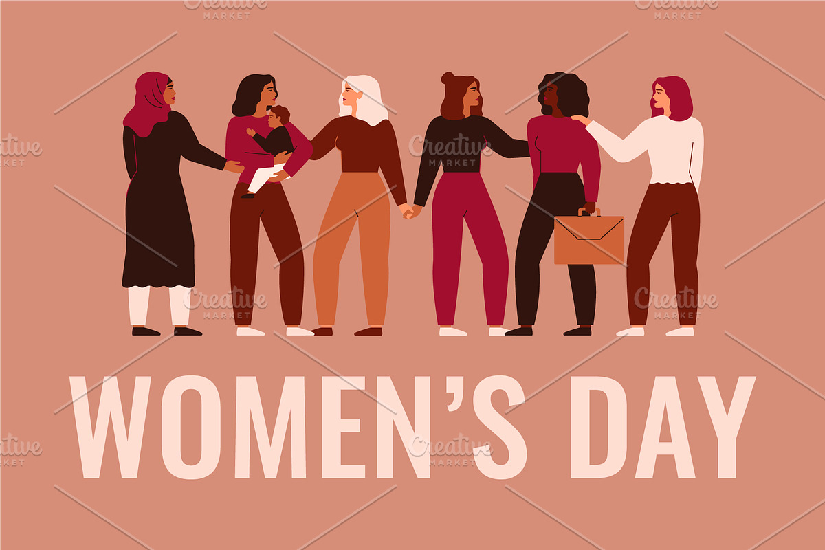 Women in Unity for Women, a Person Illustration by Mary Long (Photo 3 of 5)