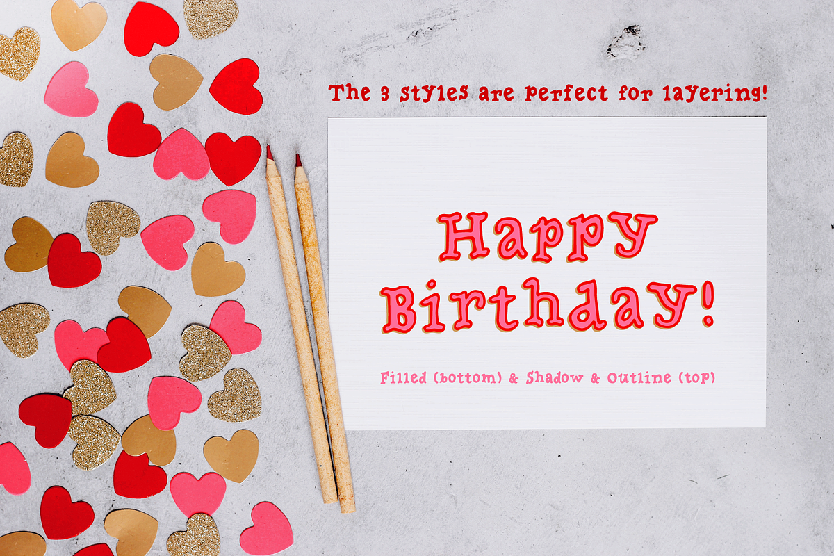 Joyous comics serif font, a Serif Font by Ana's Fonts (Photo 11 of 11)