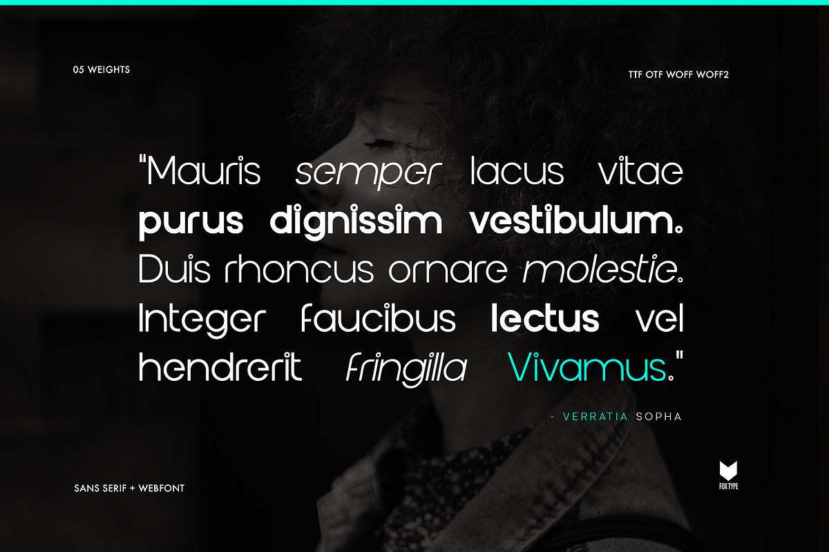 Ericken Display Typeface, a Sans Serif Font by Foxtype (Photo 4 of 12)
