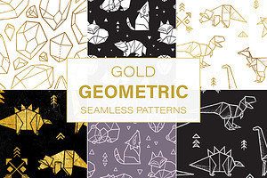 Gold Geometric Patterns