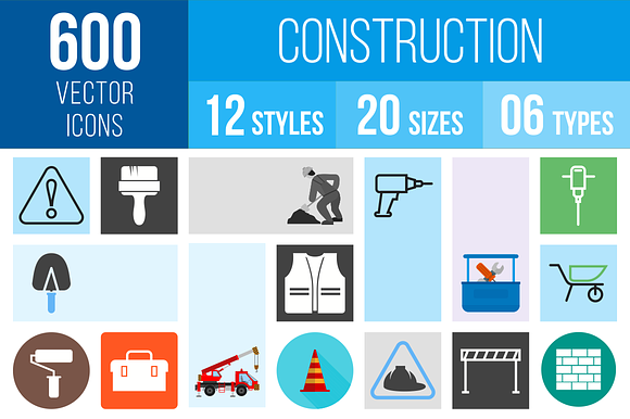 600 Construction Icons
