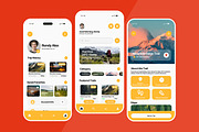 TrailNest - Camping & Hiking Mobile, an App Template by productype1 (Thumbnail 4 of 5)