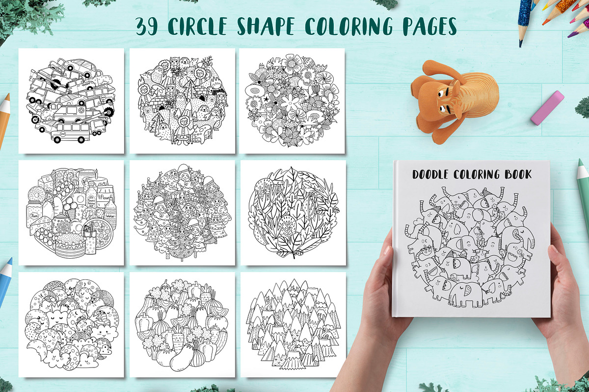 Coloring Pages Mega Collection, an Animal Illustration by Gulnara Sabirova (Photo 6 of 13)