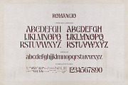 Romancio - Romantic Type, a Serif Font by ikiiko (Thumbnail 6 of 7)