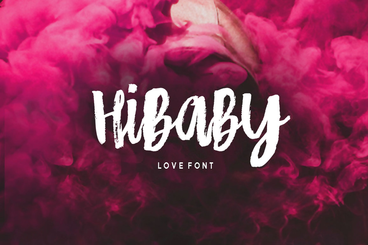 Hibaby Love Font preview 7