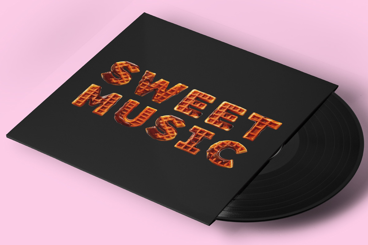 Waffle Drip Font, a Sans Serif Font by Handmadefont (Photo 11 of 14)