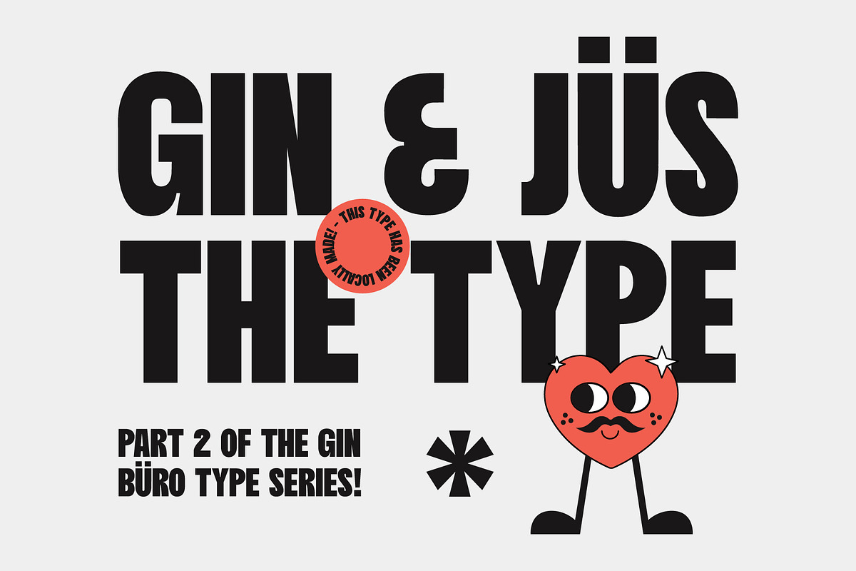 Gin & Jüs - Display Type, a Sans Serif Font by Kulturë Type (Photo 1 of 9)