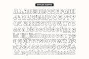 Rtro Club - Groovy Retro Font, a Handwritten Font by Jozoor (Thumbnail 9 of 9)