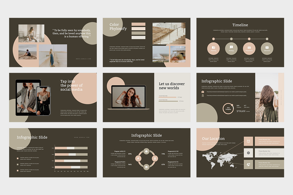 Domua : Talent Agency Keynote, a Presentation Template by Punkl Camp (Photo 8 of 9)