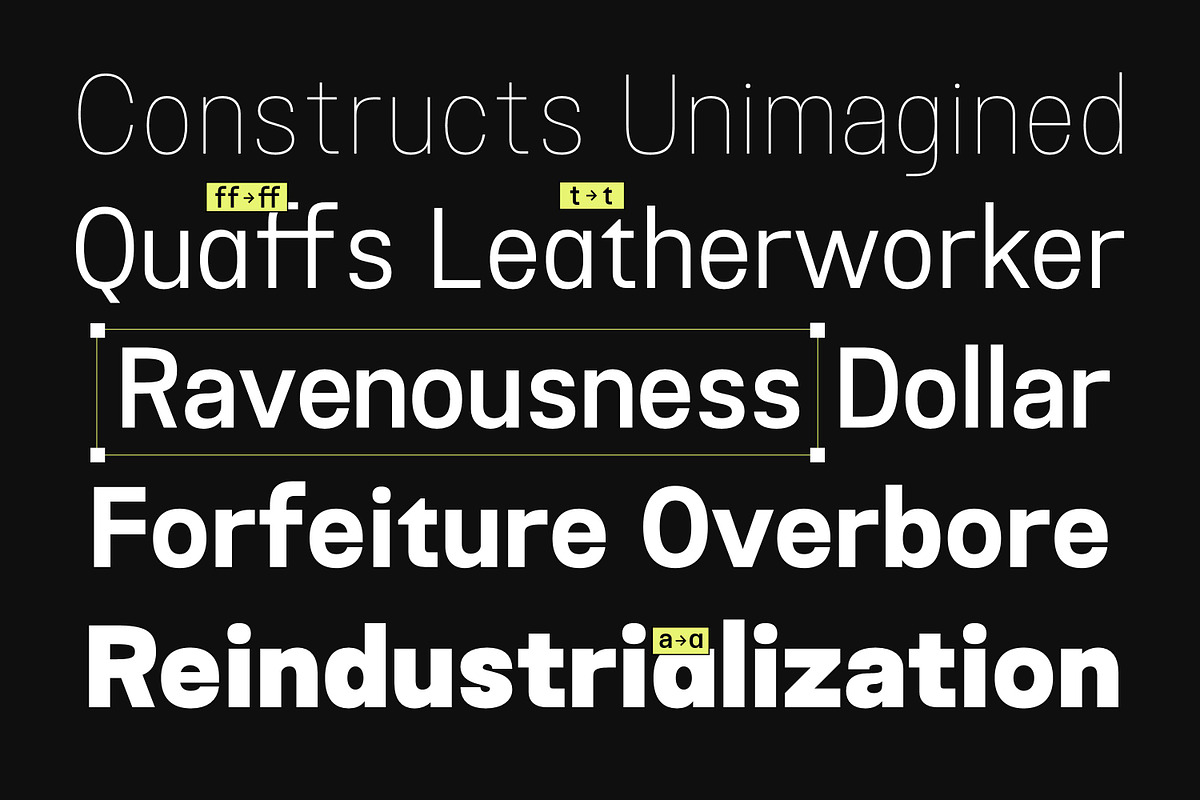 Nostard Font, a Sans Serif Font by Glyphminds Studios (Photo 8 of 10)