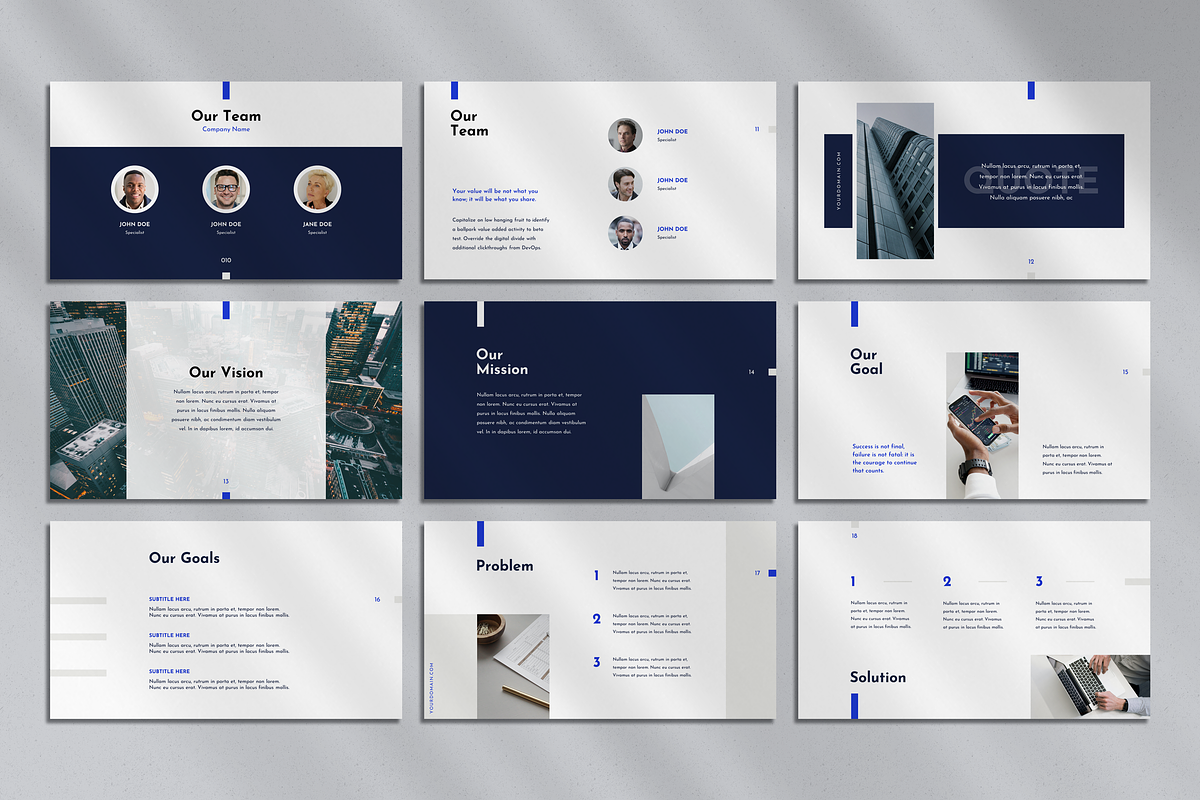 Pitch Deck Presentation Template, a Presentation Template by SlideStation (Photo 3 of 10)