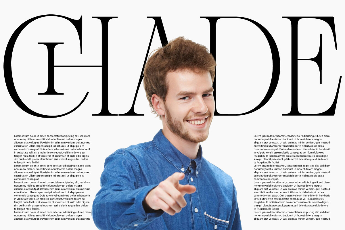 Chakem - Modern Ligature serif Font, a Serif Font by Issam Type (Photo 5 of 12)