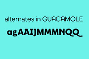 Guacamole, a Font by FontMesa (Thumbnail 4 of 5)
