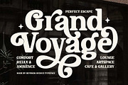 Beyonds Avenue - Retro Serif Fo, a Serif Font by Qweera Studio (Thumbnail 4 of 10)