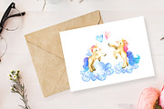 Watercolor Fairy Unicorn, an Animal Illustration by OllyKo Art (Thumbnail 10 of 10)