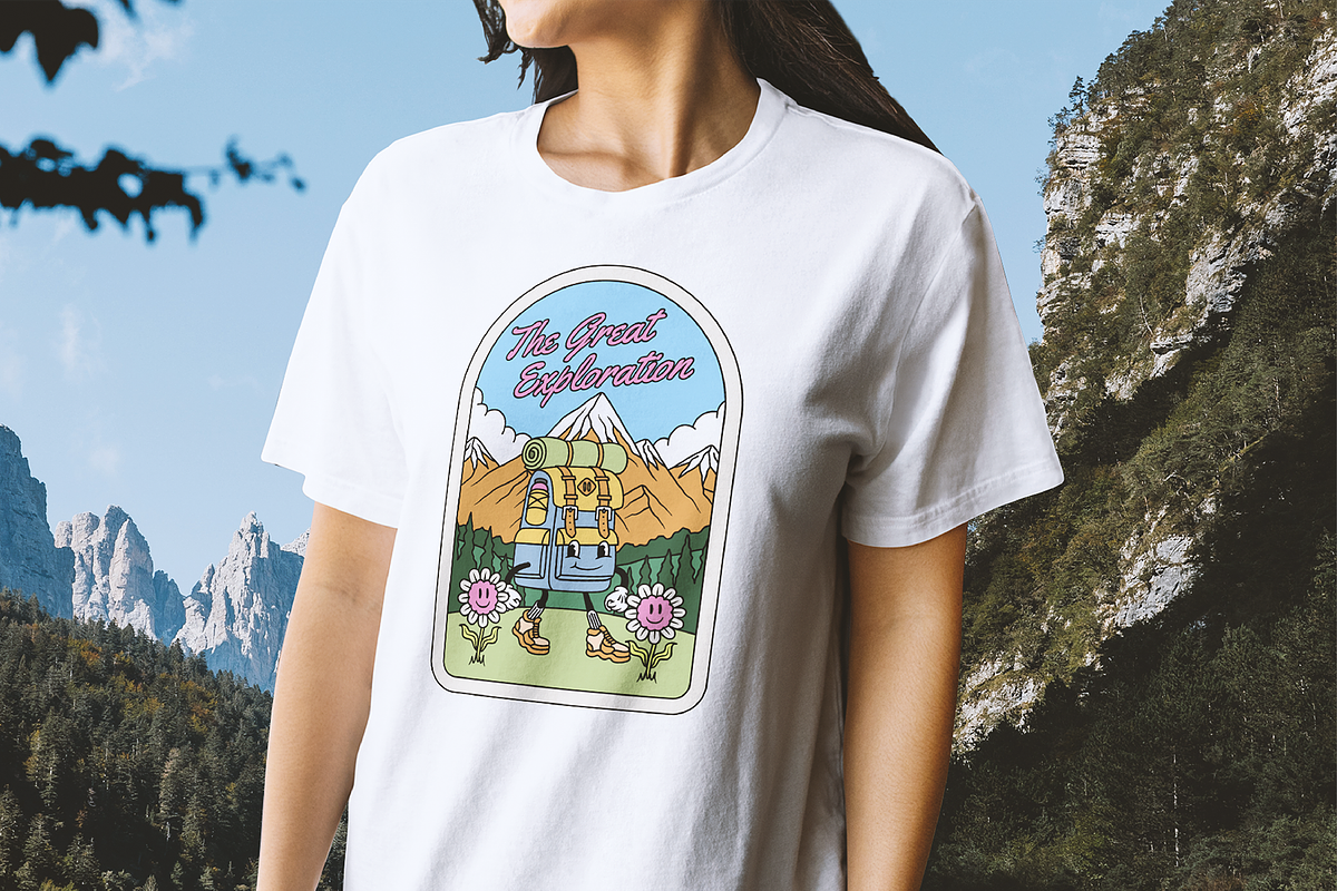 Camping Club Cartoon Characters, an Illustration by The Isian (Photo 17 of 18)
