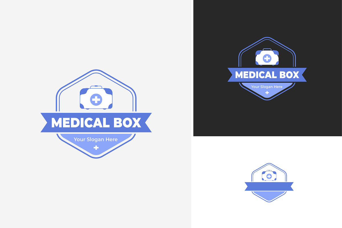 medical box logo icon design element, a Branding & Logo Template by Pyruos ID