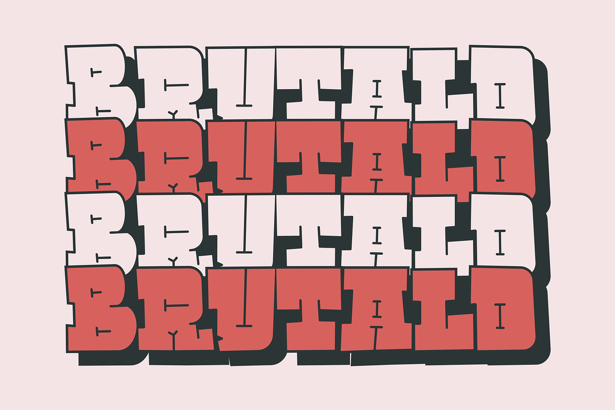 Brutald, a Slab Serif Font by 24Design Studios (Photo 1 of 8)