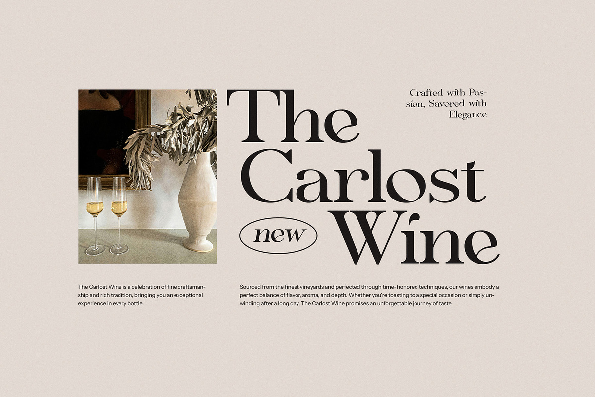 Signer Elegant Serif Font, a Serif Font by Graphicxell (Photo 3 of 8)
