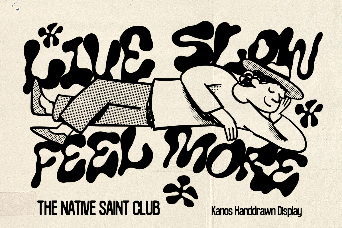 Kanos - Hand Drawn Typeface, a Handwritten Font by The Native Saint Club (Photo 8 of 9)
