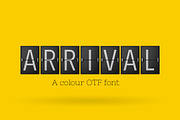 Arrival - Typeface, a Handwritten Font by ink drop (Thumbnail 1 of 4)