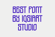 Taligans - Tall Font, a Sans Serif Font by Iqsiart Studio (Thumbnail 5 of 6)
