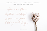Besotted Modern Calligraphy Script, a Script Font by Inky Jar Design Studio (Thumbnail 9 of 11)