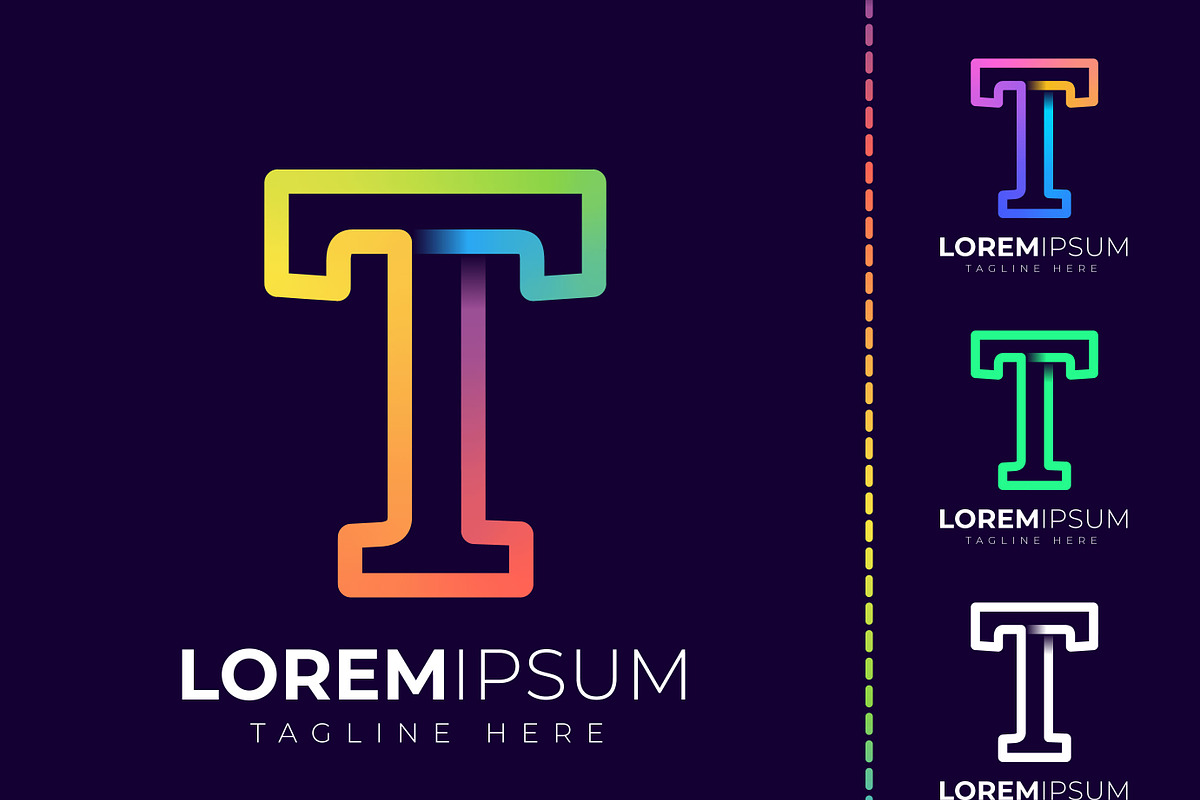 Initial letter t logo design, a Branding & Logo Template by mdhelalakbar