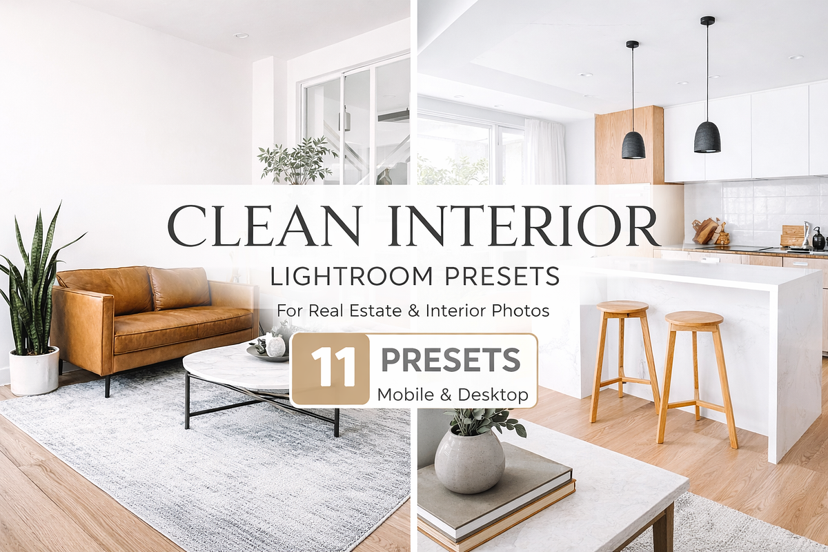 Soft White Interior Lightroom Preset, a Preset Add-On by Presets by Yevhen (Photo 1 of 9)