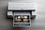 Front Page Newspaper Template, a Magazine Template by ZoloDesignHub (Thumbnail 5 of 7)