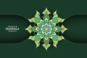 Vivid Islamic Mandala Art, a Pattern Graphic by hkmonir