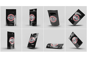Foil Bag Mock-up Pack, a Packaging Mockup by DesignRushMarket