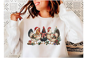 Faux Yarn Chicken Christmas Png,, an Illustration by Designking (Thumbnail 2 of 6)